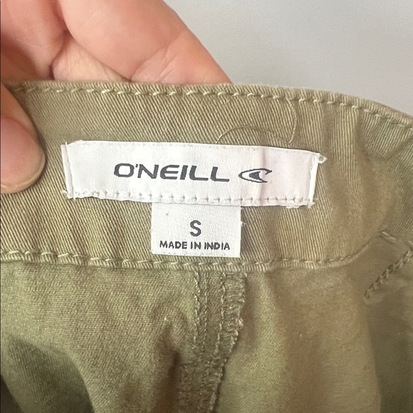 O'Neill Women's Tan Khaki Utility Casual Straight Leg Pants Size Small - Picture 6 of 9